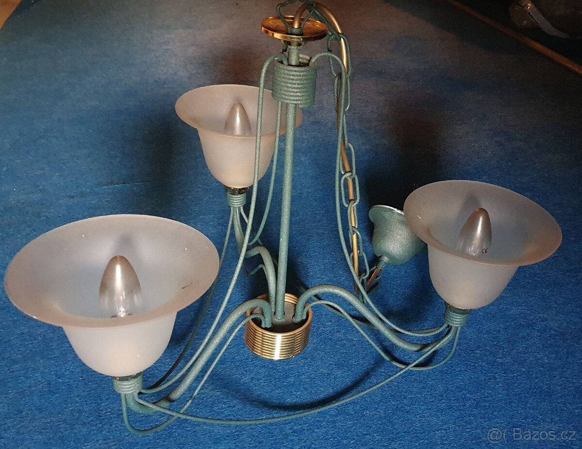 svítidlo lustr rustik a kuchynske; lampa Vintage