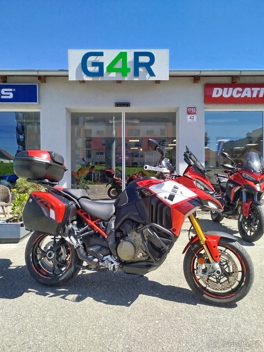 Ducati Multistrada V4 Pikes Peak, TOTÁLNĚ BOHATÁ VÝBAVA, DPH