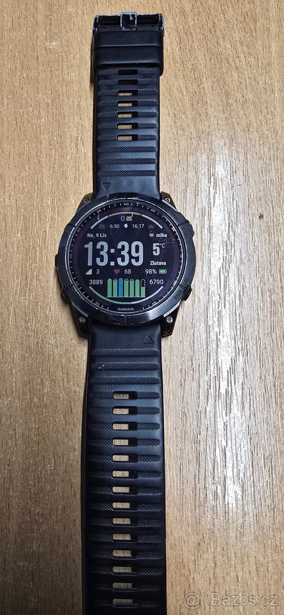 Garmin Fenix 7X Solar + mapy