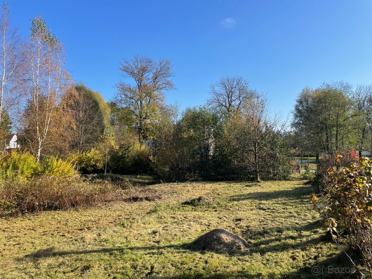 Prodám st. parcelu 2012 m2 ve Vydří u JH