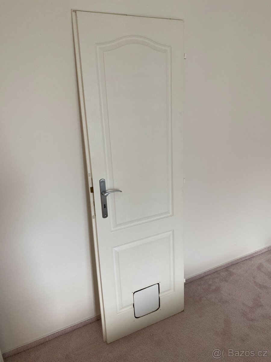 Doornite Interiérové dveře Claudius plné lakované, bílé, 60L