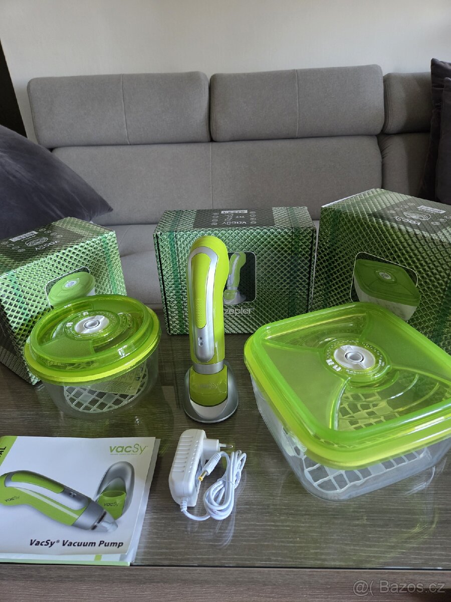 Zepter VacSy zelená nabíjecí 2ks s krabici