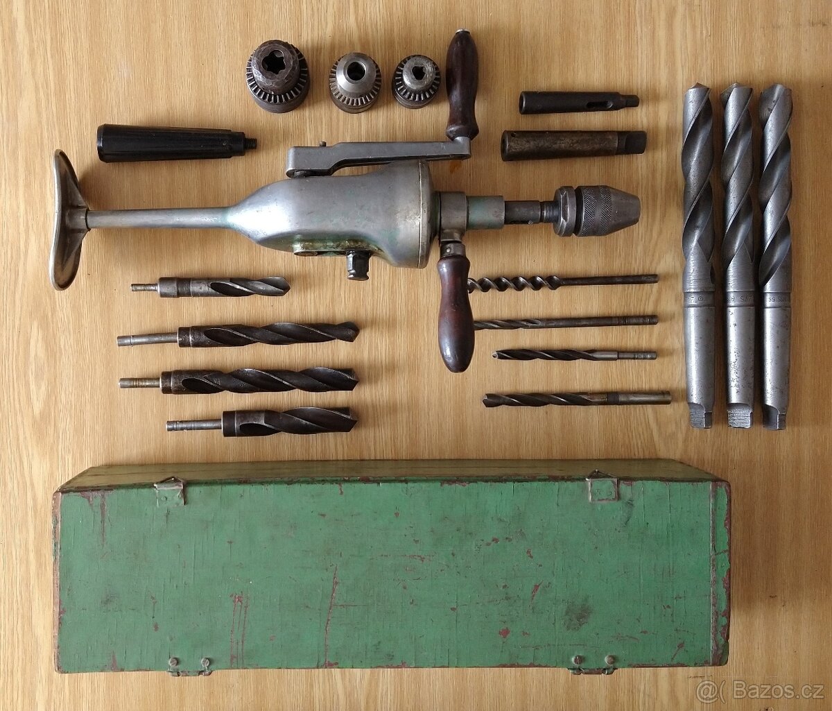 Ruční 2-rychlostní vrtačka METALIS