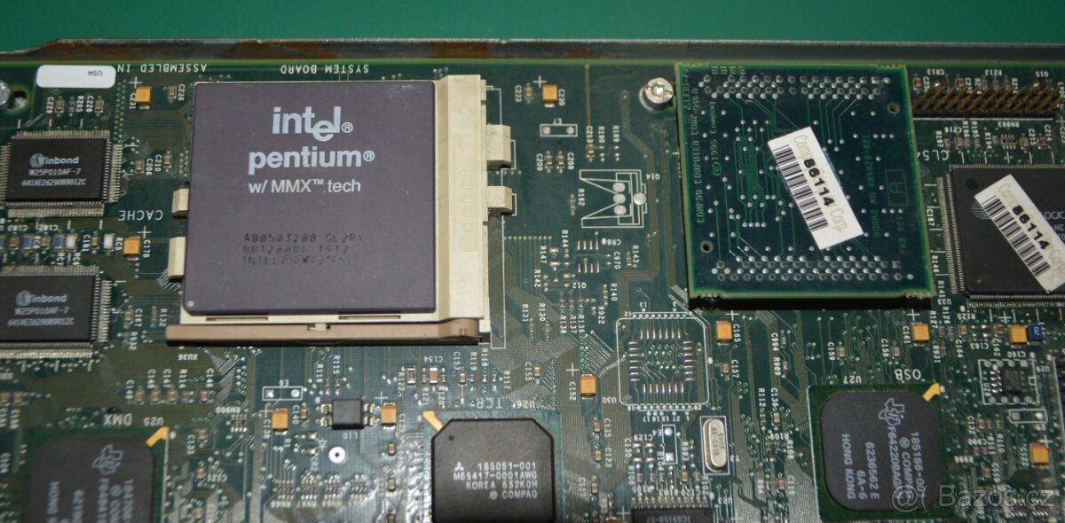 Základní deska CompaQ 247383-001, Socket 7 + CPU