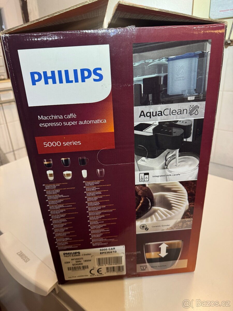 Prodáno automatický kávovar Philips EP 5364 -  Serie 5000