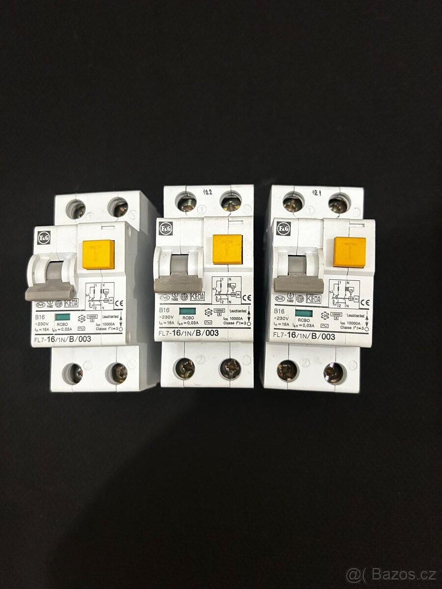 Jističo-chrániče FL7-16/1N/B/003