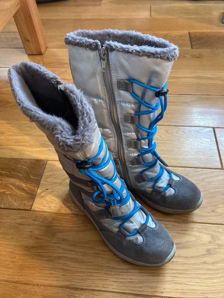 Dívčí zimní boty s gore tex membránou velikost 33