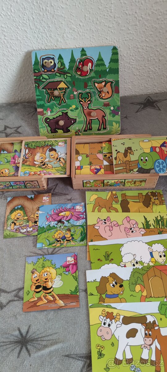 Kostky a vkládačka