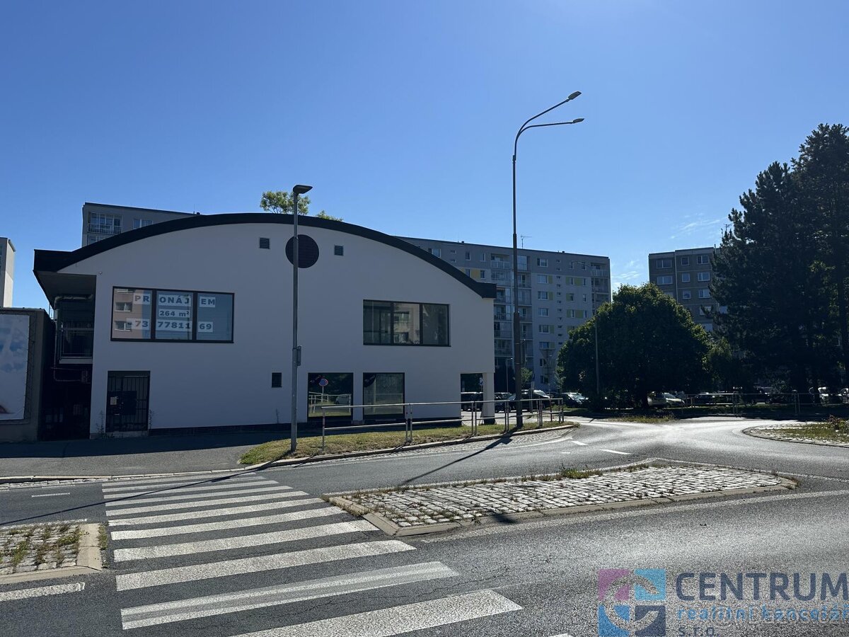 Pronájem komerčních prostor 264m2