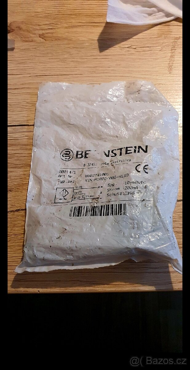 Indukční snímač Bernstein KIN-M18PÖ/008-KLSD 6502741001