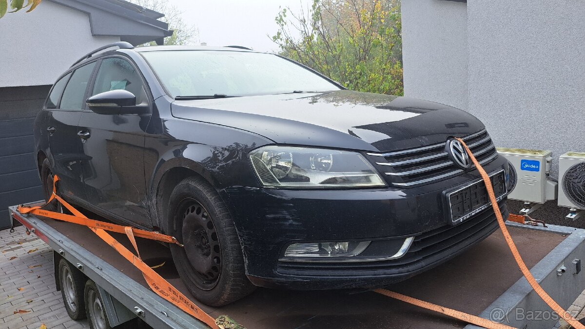 Passat b7 1,6 tdi 77kw na prihlaseni
