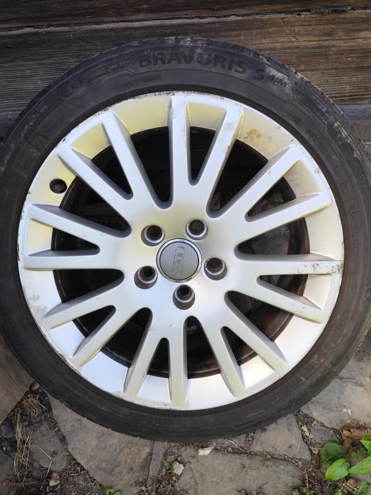 Alu kola 5x112 R17 s letním pneu