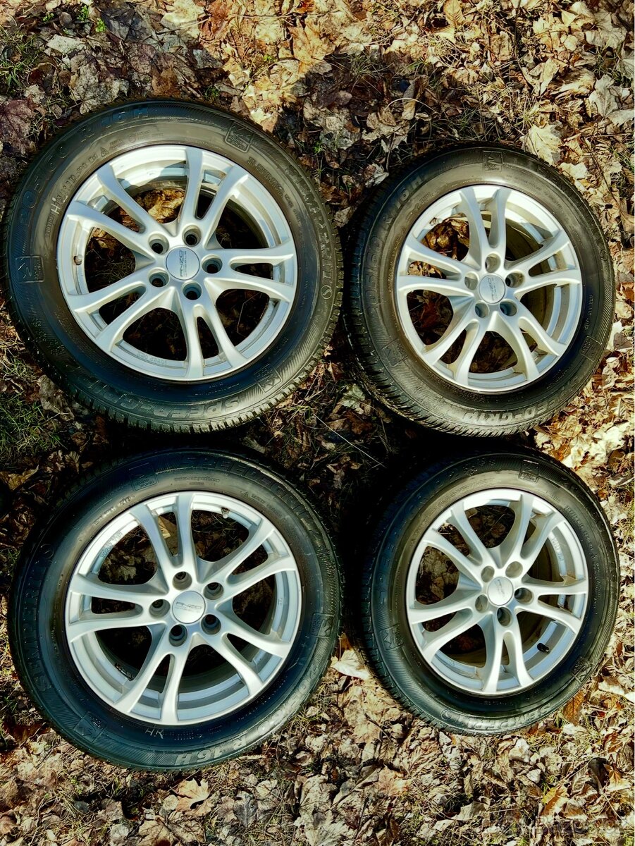 Zimni kola Mazda 3,6 205/60 R16 5x114,3 ET45