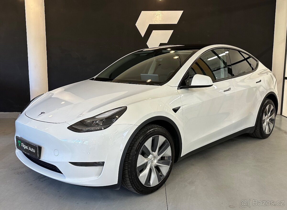 TESLA MODEL Y LONG RANGE DUAL MOTOR M2022 ZÁRUKA CZ DPH