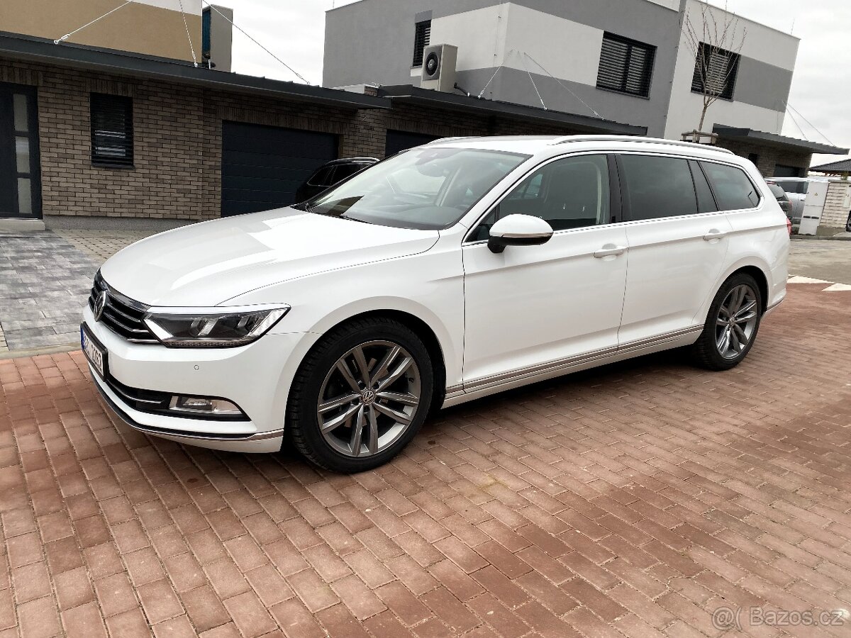 VW Passat 2.0 TDI, DSG, 140 kW, r. 2019, Highline, kůže, DPH
