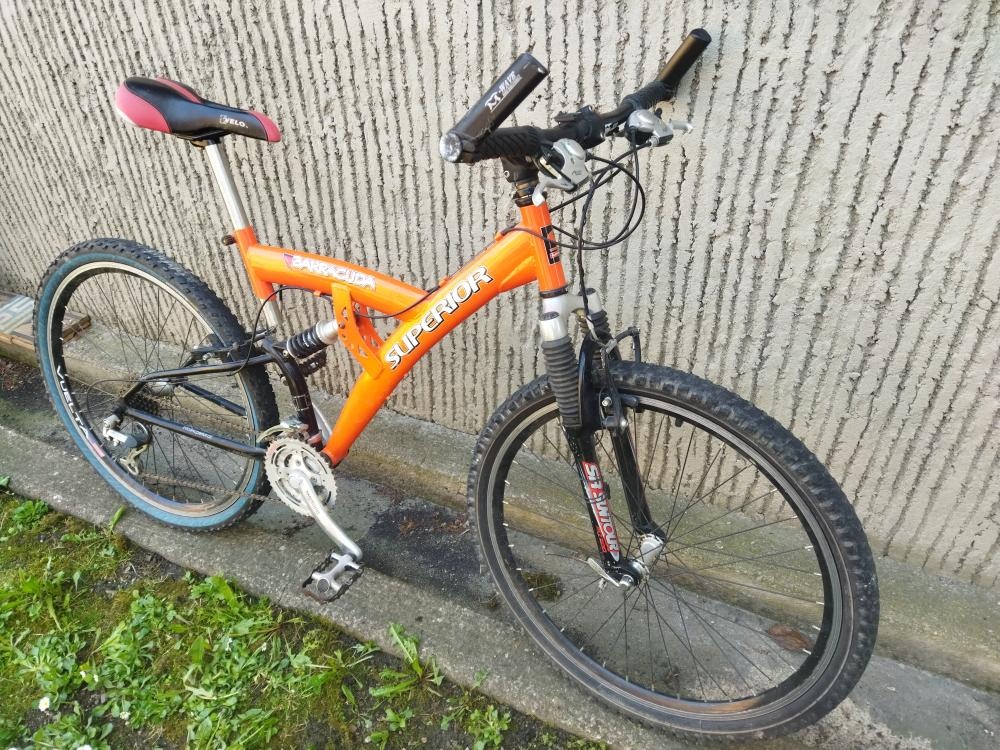 Celoodpružené 26" horské kolo Superior