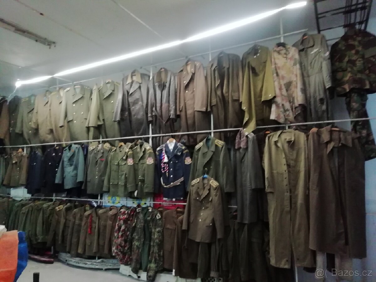 Bazar NEJEN vojenské výstroje