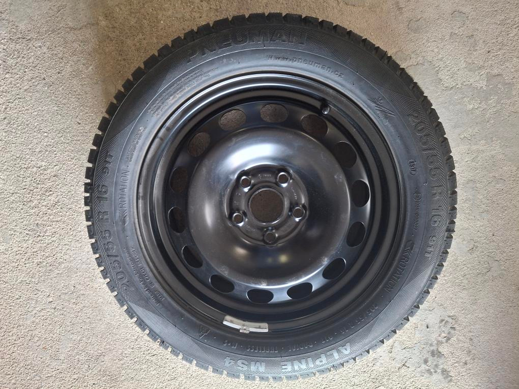 Rezerva Alpine MS4 205/55/16, Disk 6jx16H2 ET50, 5x112