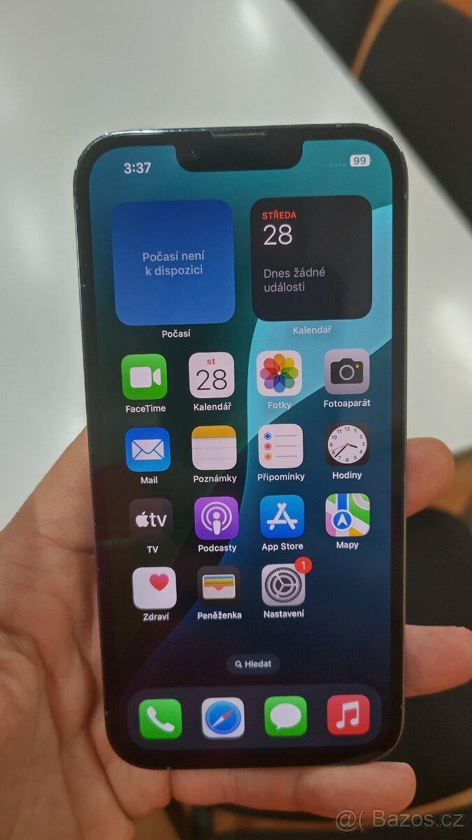 Apple iPhone 13Pro 128GB, skvělý stav,baterie89%,záruka 12m