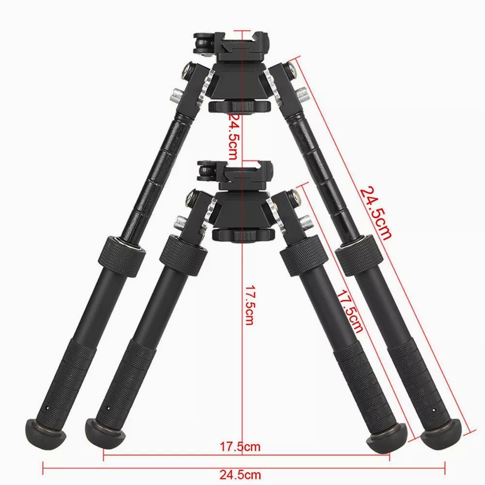 Bipod dvojnožka na weaver lištu a picantinny.