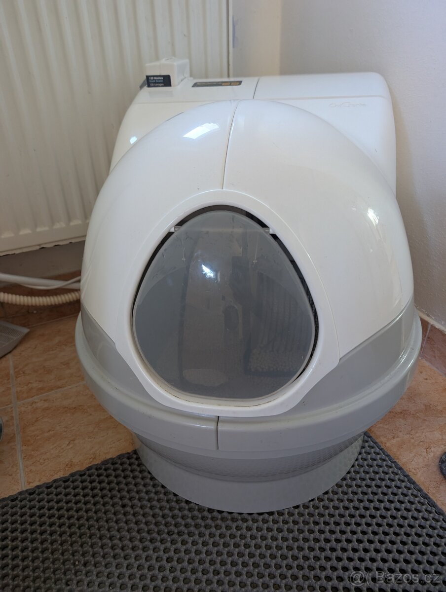 CatGenie 120+ samočistící kočičí WC, s čipem, jako nová