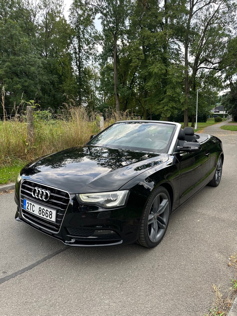 AUDI A5 CABRIO-AUTOMAT- SERVIS-217 TKM
