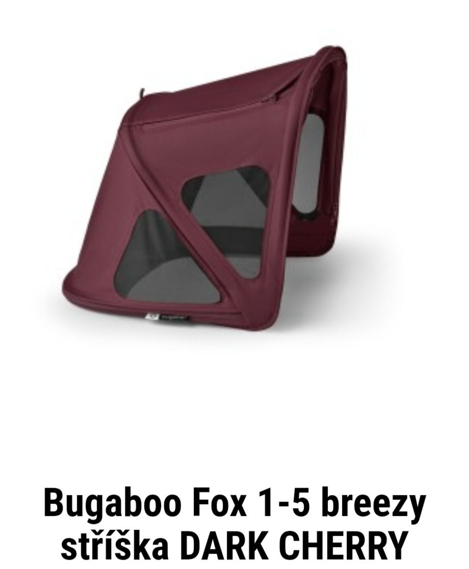 Nová letní stříška breezy Bugaboo Fox