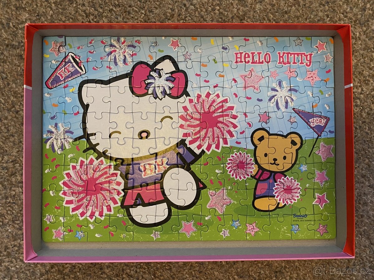 Puzzle HELLO KITTY 104 dílků