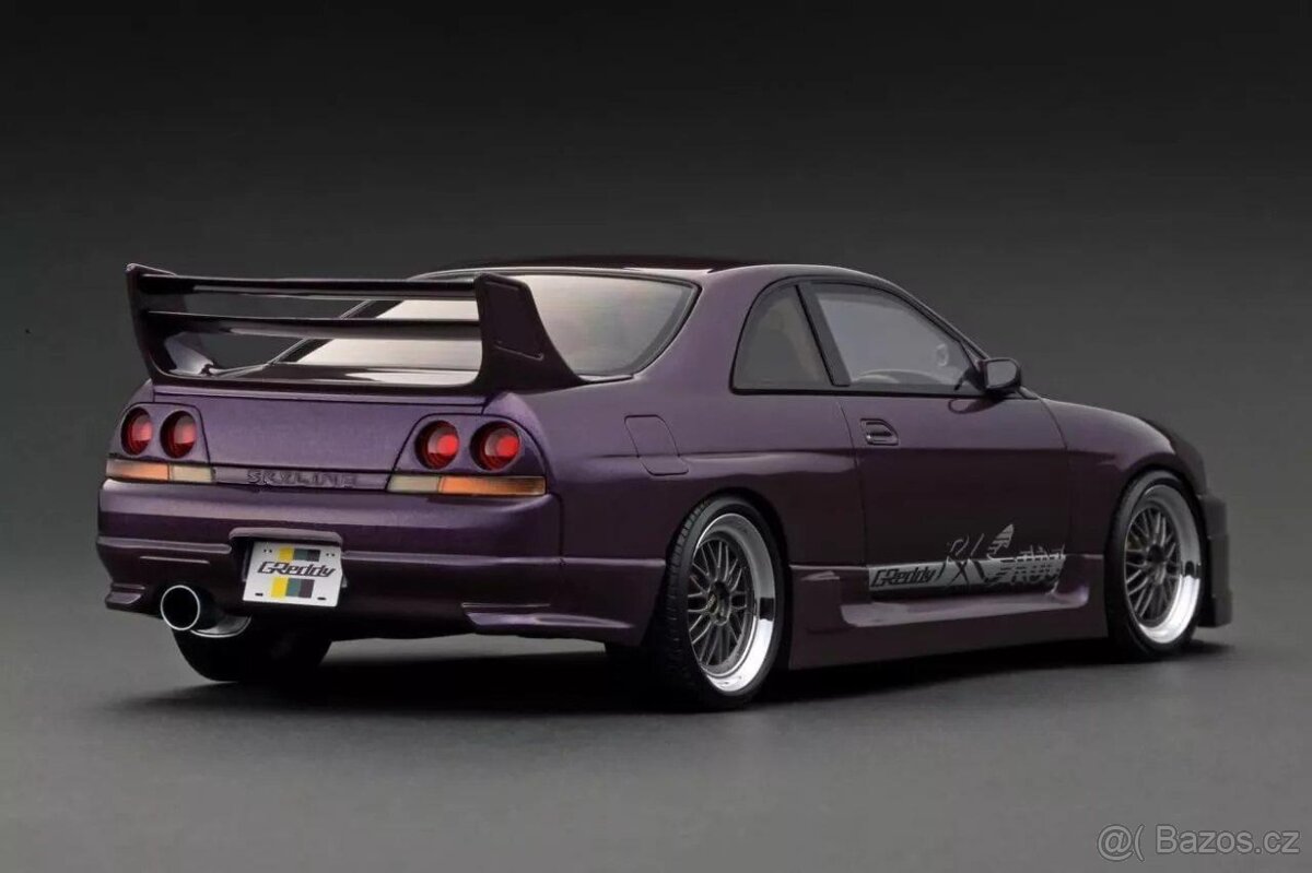 Nissan Skyline R33 GREDDY LE 80Ks 1:18 Ignition model
