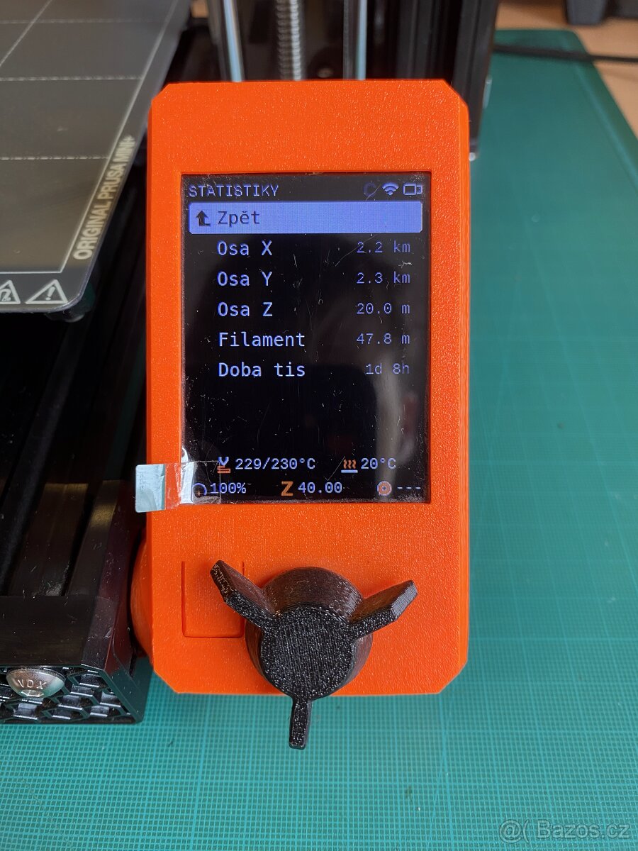3D tiskárna Prusa Mini+ – jako nová + WiFi modul