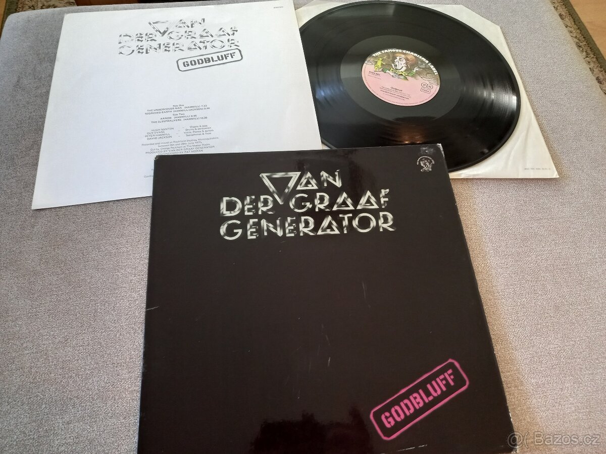 VAN DER GRAAF GENERATOR “Godbluff„ /Charisma 1979/ + textova
