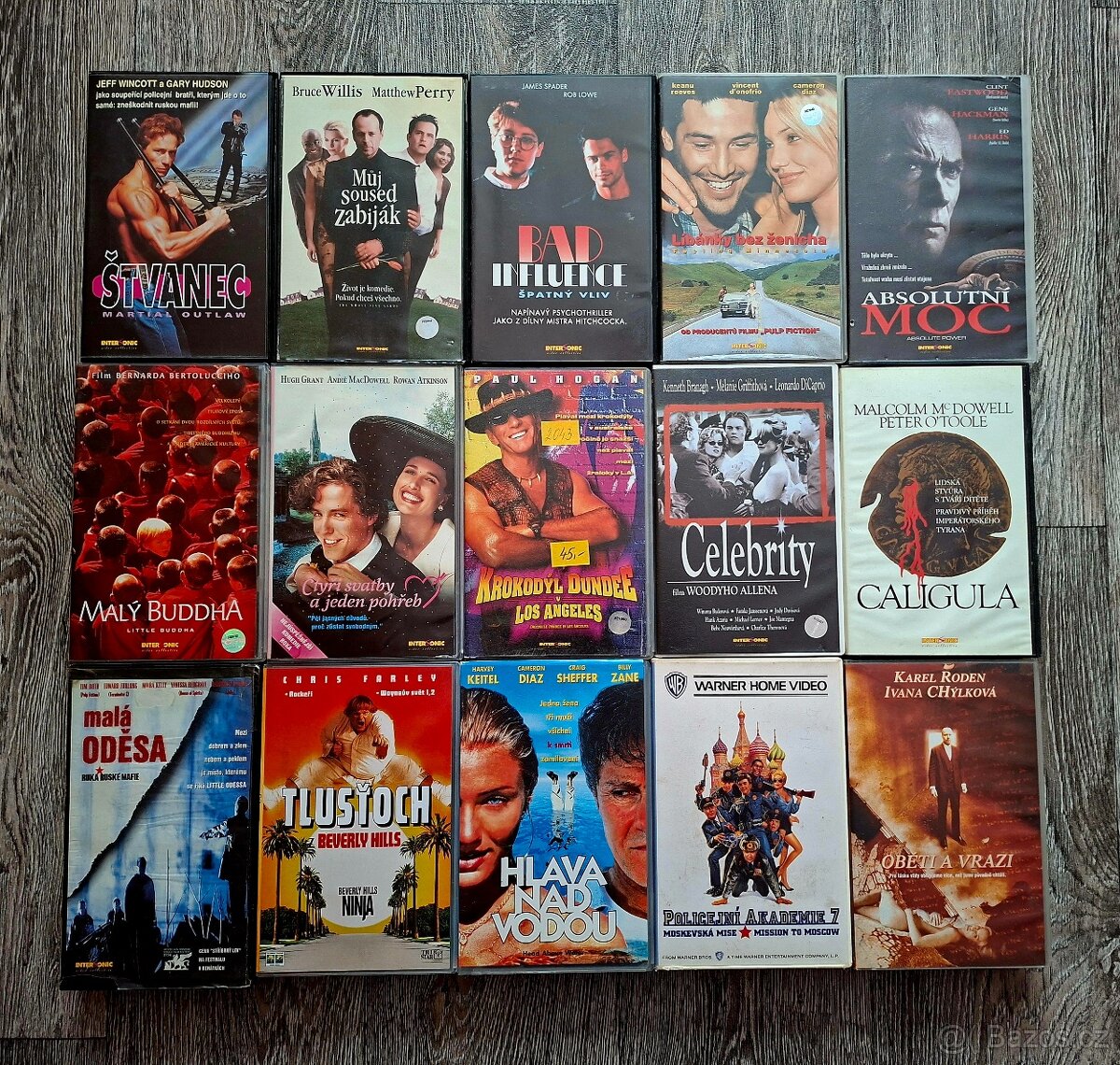 VHS videokazety
