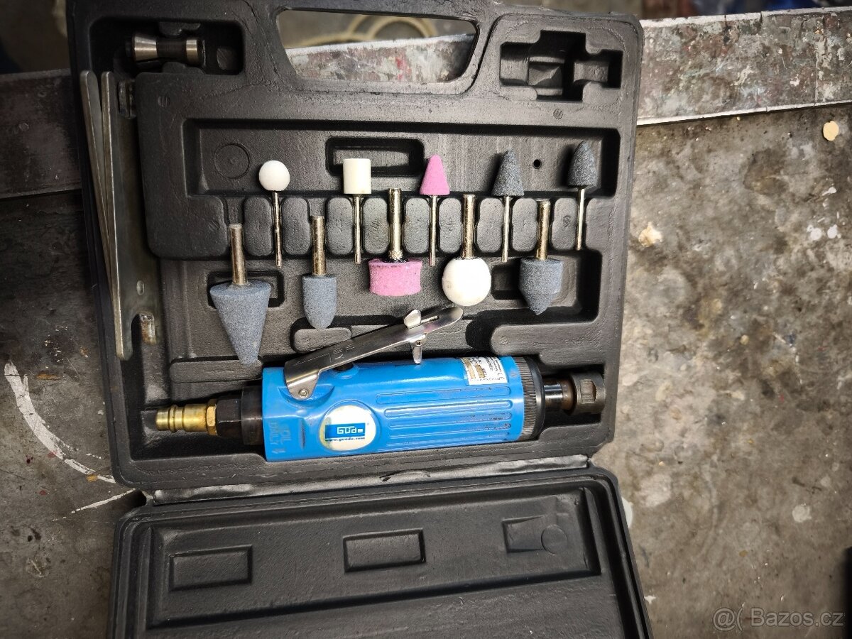 Stopková vzduchová bruska