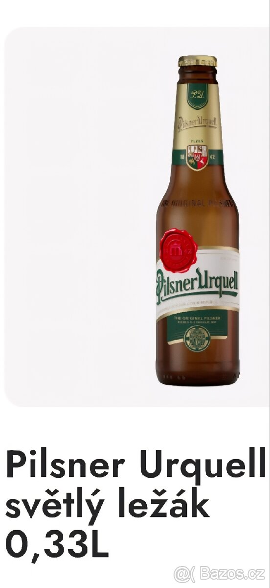 Pilsner urquell vývozní, AKCE - PROSINEC