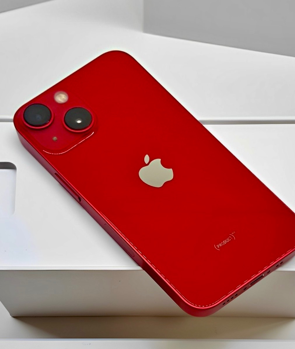 iPhone 13 Red BATERIE 100% TOP