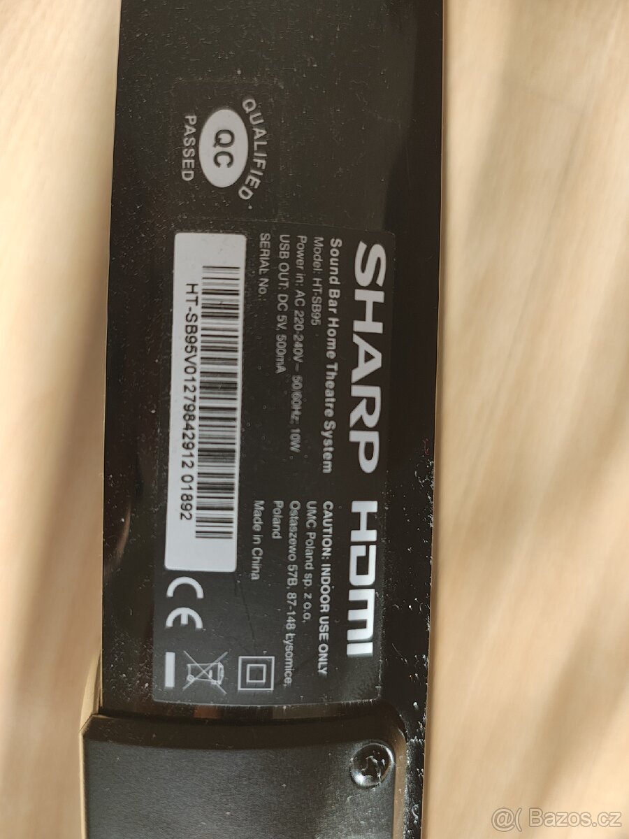 Soundbar Sharp HT-SB95