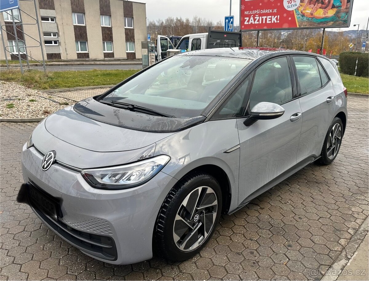 ID3 Pure performance, 55kWh,rok 10/2021,najeto 55123km