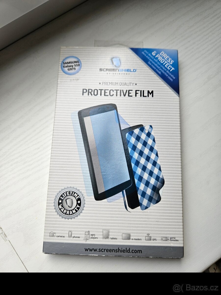 ScreenShield Galaxy S10 - Ochranná fólie na displej a záda