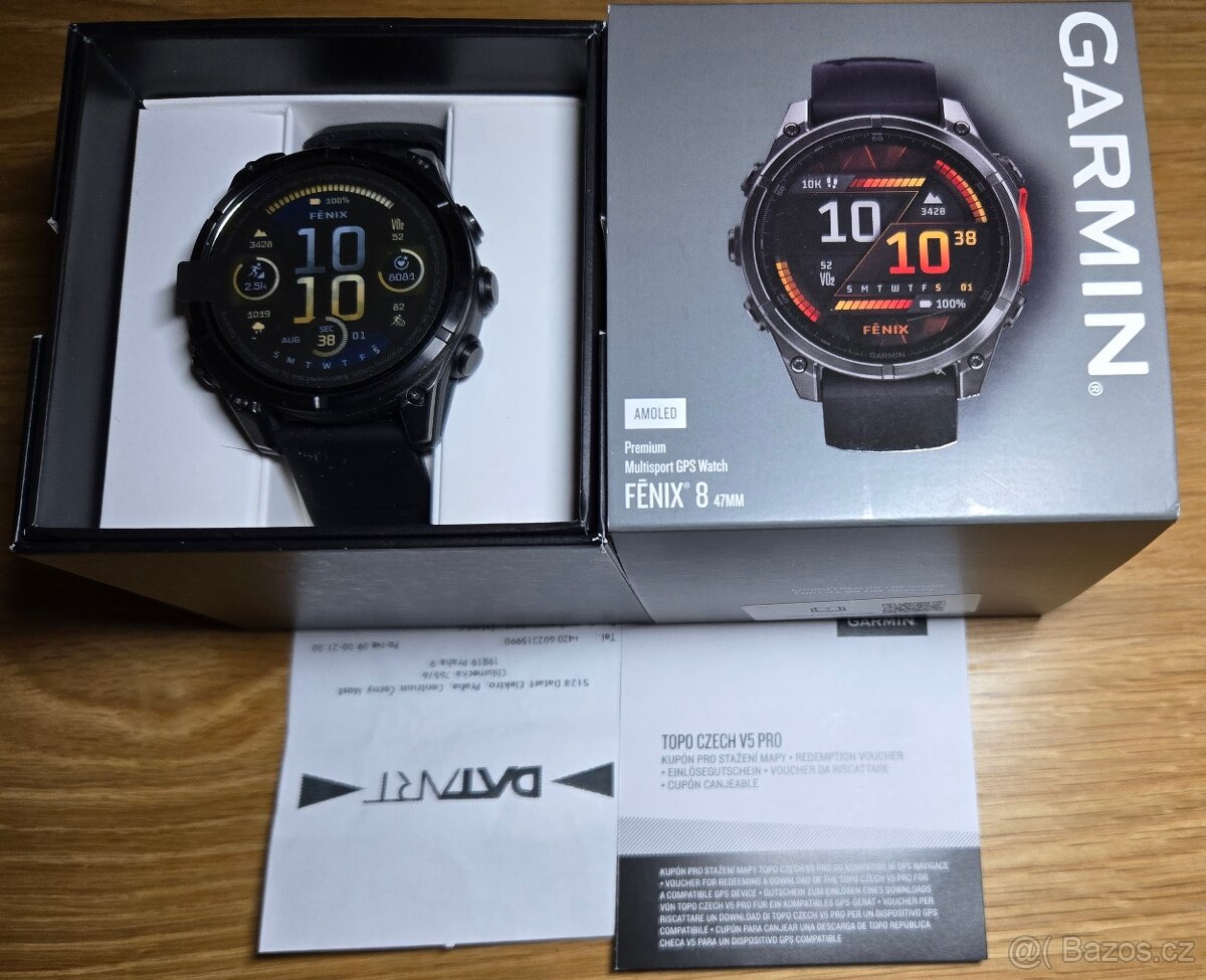 GARMIN FENIX 8 / 47 mm - skoro NOVÉ