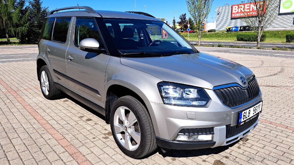Škoda Yeti Outdoor 2.0TDi 4×4 110kW DSG TZ