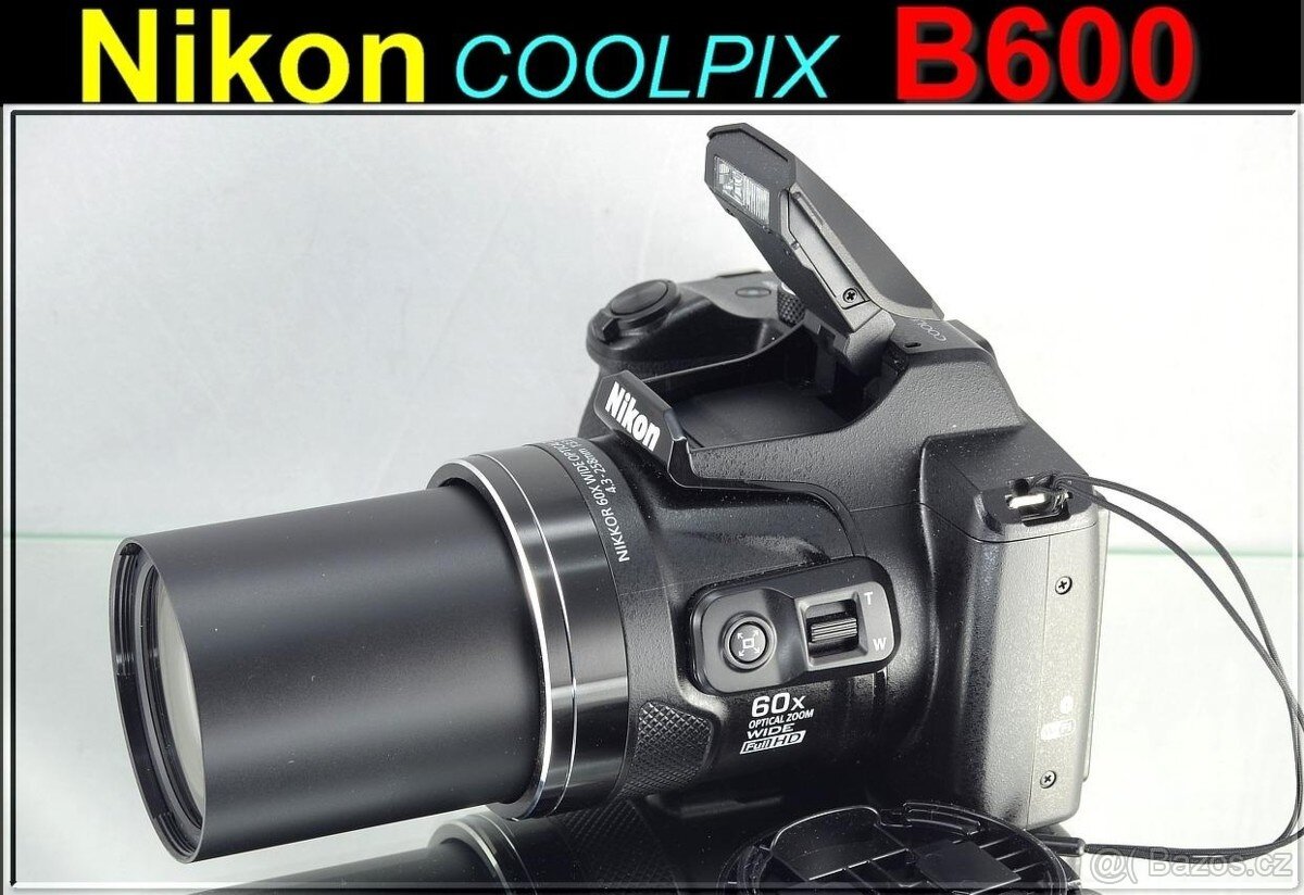 Nikon CoolPix B600 60 Op.ZOOM, Full HDV, WIFI