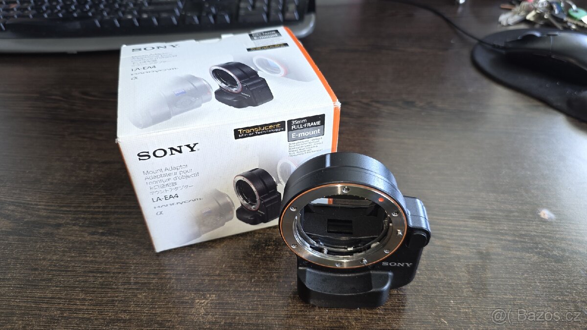Redukce objektivu Sony LA-EA4