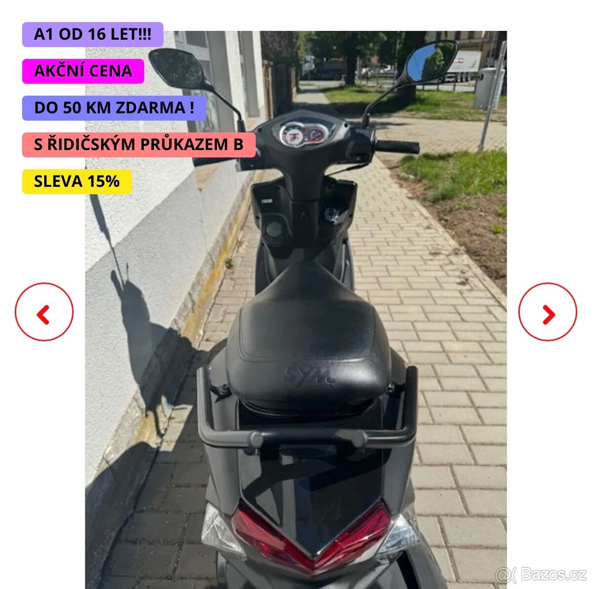 SYM Orbit III Euro 5 BLACK/YELLOW-PŘI RYCHLEM JEDNÁNÍ SLEVA