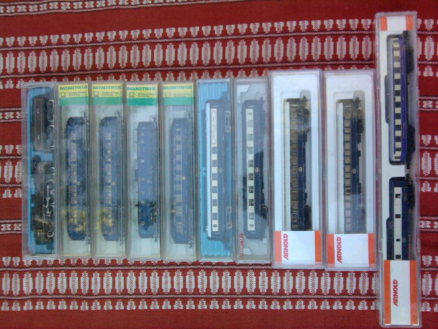 VLÁČIK-N/ VLÁČKY "N" (Orient Express-Pullman a Rheingold)