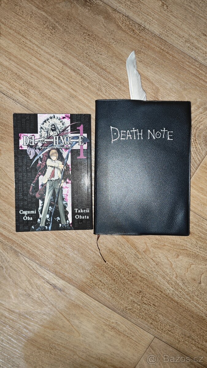 Desth note + zápisník