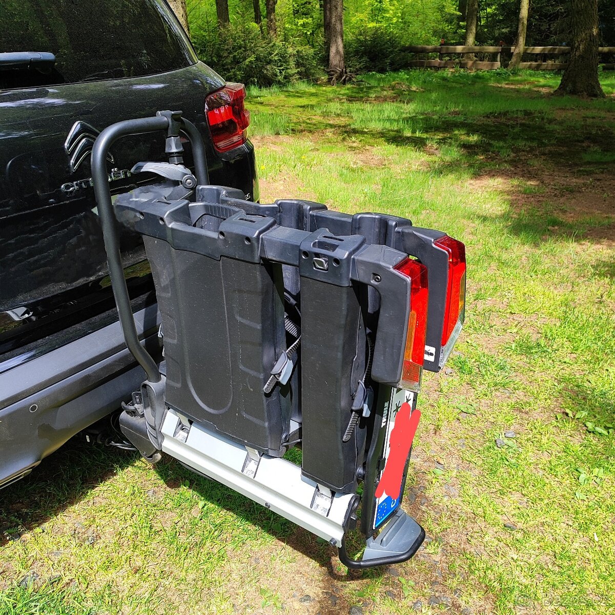 Nosič na tři kola na tažné Thule Easyfold XT 934 skládací+ta