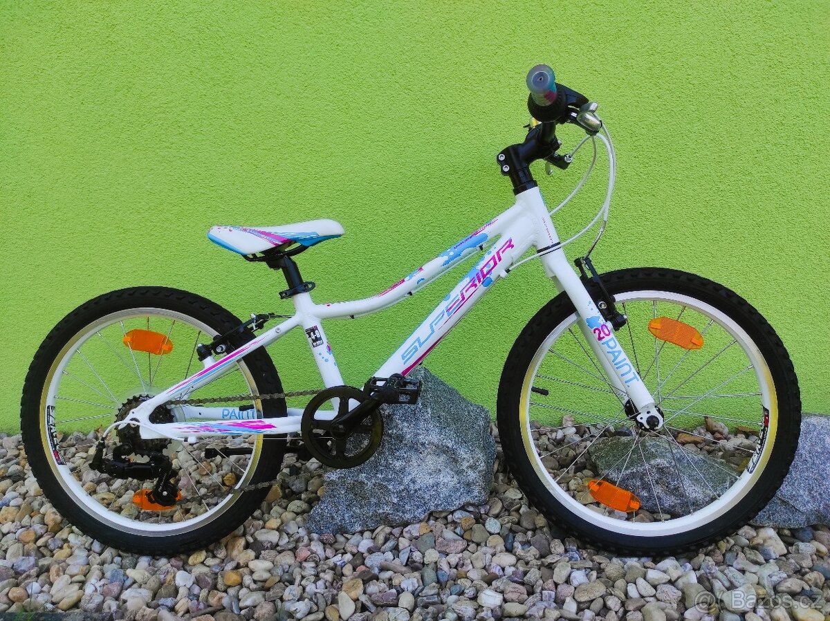 Značkové dětské kolo Superior 20" )