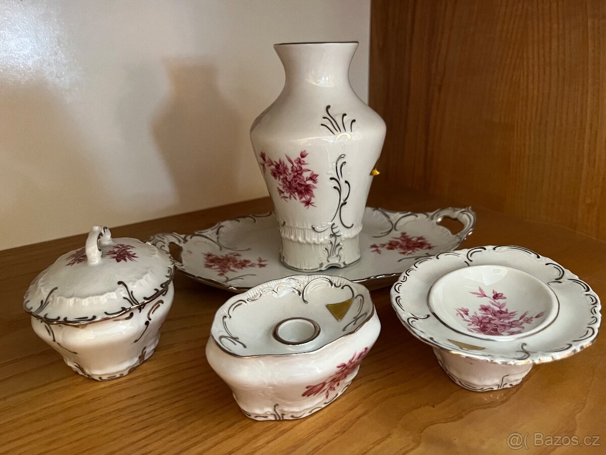 Nádherný set Royal Dux Czechoslovakia