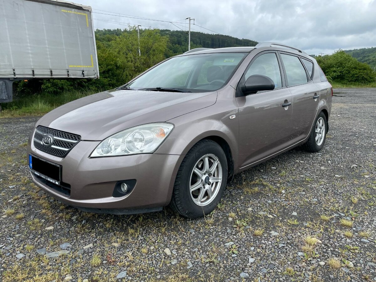 Kia Ceed 1.6 CRDi 85kw, 2007, ČR