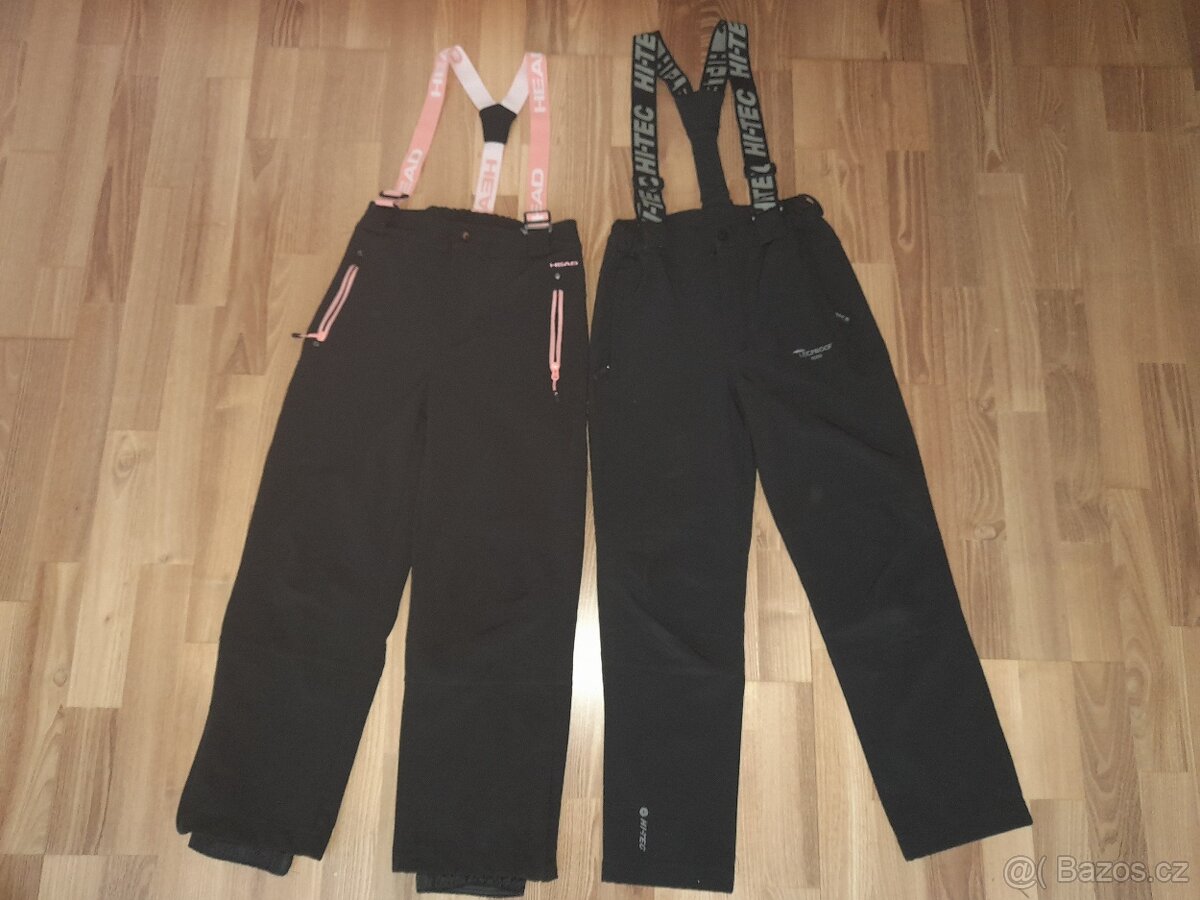Softshellové kalhoty 140-146, top stav, JAKO NOVÉ